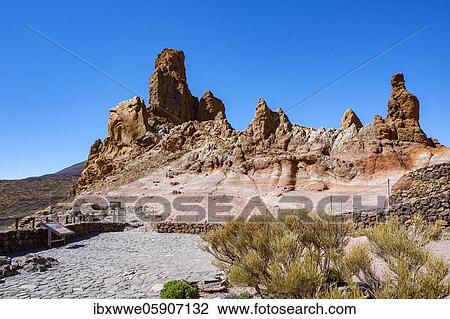 Canadas del Teide National Park, Roques de Garcia, Tenerife, Canary Islands, Spain, Europe View Large Photo Image Stock Image - Canadas del Teide National Park, Roques de Garcia, Tenerife, Canary Islands, Spain, Europe. Fotosearch