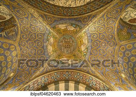 Ceiling mosaic Civitas Dei, Aachen Cathedral, Aachen, North Rhine-Westphalia, Germany, Europe View Large Photo Image Stock Image - Ceiling mosaic Civitas Dei, Aachen Cathedral, Aachen, North Rhine-Westphalia, Germany, Europe. Fotosearch