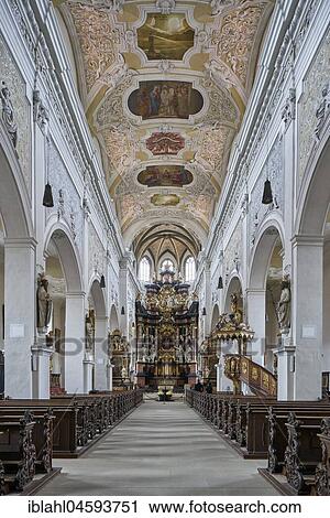Church nave, Church of Our Lady, Bamberg, Bavaria, Germany, Europe View Large Photo Image Stock Image - Church nave, Church of Our Lady, Bamberg, Bavaria, Germany, Europe. Fotosearch