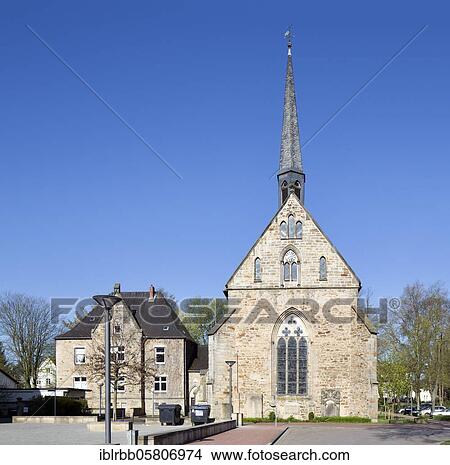 Picture - Church of St. Jacobi, former Jacob monastery, Rinteln, Weserbergland, Lower Saxony, Germany, Europe. Fotosearch