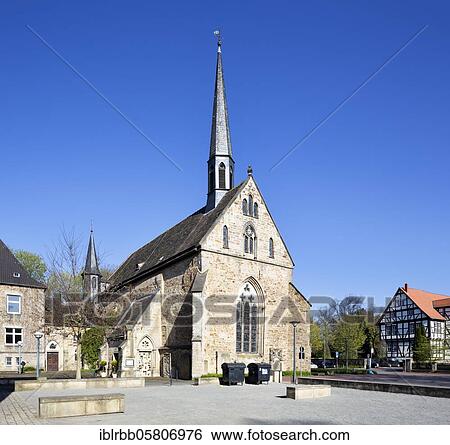 Church of St. Jacobi, former Jacob monastery, Rinteln, Weserbergland, Lower Saxony, Germany, Europe View Large Photo Image Stock Photograph - Church of St. Jacobi, former Jacob monastery, Rinteln, Weserbergland, Lower Saxony, Germany, Europe. Fotosearch