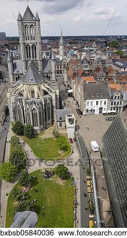 City view of Belfry Belfry at the Sint-Niklaaskerk church and medieval buildings, Ghent, Flanders, Belgium, Europe View Large Photo Image Stock Photograph - City view of Belfry Belfry at the Sint-Niklaaskerk church and medieval buildings, Ghent, Flanders, Belgium, Europe. Fotosearch