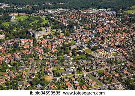 City view with Bentheim Castle, Bad Bentheim, Lower Saxony, Germany, Europe View Large Photo Image Stock Photography - City view with Bentheim Castle, Bad Bentheim, Lower Saxony, Germany, Europe. Fotosearch