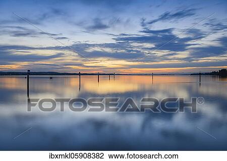 Cloud formation at sunrise over Lake Constance, moss, District of Constance, Baden-Württemberg, Germany, Europe View Large Photo Image Stock Image - Cloud formation at sunrise over Lake Constance, moss, District of Constance, Baden-Württemberg, Germany, Europe. Fotosearch