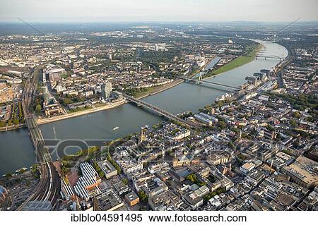 Cologne Old Town am Rhein, Hohenzollernbrücke, Severinsbrücke, Südbrücke, Cologne, Rheinland, North Rhine-Westphalia, Germany, Europe View Large Photo Image Stock Photography - Cologne Old Town am Rhein, Hohenzollernbrücke, Severinsbrücke, Südbrücke, Cologne, Rheinland, North Rhine-Westphalia, Germany, Europe. Fotosearch
