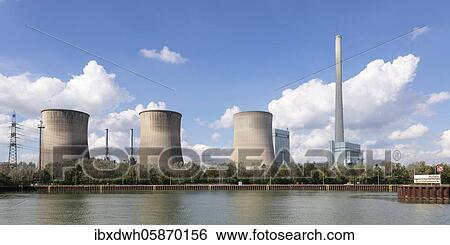 Cooling towers, decommissioned coal-fired power plant, Gersteinwerk, Stockum, Werne, Westphalia, North Rhine-Westphalia, Germany, Europe View Large Photo Image Stock Photograph - Cooling towers, decommissioned coal-fired power plant, Gersteinwerk, Stockum, Werne, Westphalia, North Rhine-Westphalia, Germany, Europe. Fotosearch