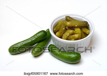 Cornichons in shell and young cucumbers, snack cucumbers, Germany, Europe View Large Photo Image Stock Photo - Cornichons in shell and young cucumbers, snack cucumbers, Germany, Europe. Fotosearch