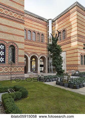 Court of the Great Synagogue with mass graves and memorial plaques for the Jews murdered in the Holocaust, Nagy Zsinagóga, Pest district, Budapest, Hungary, Europe View Large Photo Image Stock Photo - Court of the Great Synagogue with mass graves and memorial plaques for the Jews murdered in the Holocaust, Nagy Zsinagóga, Pest district, Budapest, Hungary, Europe. Fotosearch