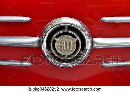 Stock Image - Detail Fiat 600. Fotosearch