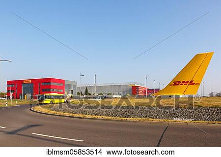 DHL Hub Leipzig Airport Halle LEJ Airport Aircraft vertical tail, Leipzig, Germany, Europe View Large Photo Image Picture - DHL Hub Leipzig Airport Halle LEJ Airport Aircraft vertical tail, Leipzig, Germany, Europe. Fotosearch