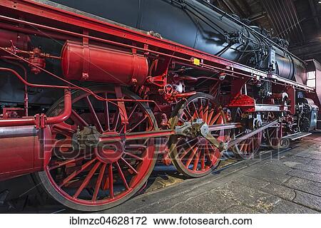 Drive linkage of the 39 230, first old-style standard locomotive in a former railway depot, Deutsches Dampflokomotiv Museum, Neuenmarkt, Bavaria, Germany, Europe *** IMPORTANT: When publishing name Deutsches Dampflokomotiv-Museum *** View Large Photo Image Stock Image - Drive linkage of the 39 230, first old-style standard locomotive in a former railway depot, Deutsches Dampflokomotiv Museum, Neuenmarkt, Bavaria, Germany, Europe *** IMPORTANT: When publishing name Deutsches Dampflokomotiv-Museum ***. Fotosearch