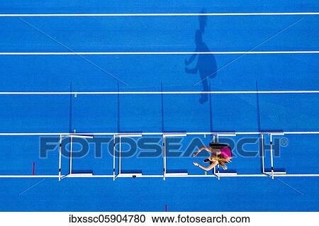 Drone recording, Baden-Württemberg, athlete at hurdle jumps, Germany, Europe View Large Photo Image Stock Image - Drone recording, Baden-Württemberg, athlete at hurdle jumps, Germany, Europe. Fotosearch
