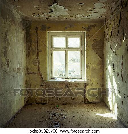 Empty room unrenovated, Germany, Europe View Large Photo Image Stock Image - Empty room unrenovated, Germany, Europe. Fotosearch