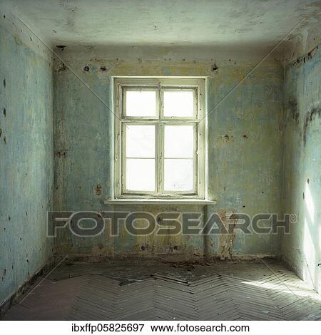 Empty room unrenovated, Germany, Europe View Large Photo Image Stock Photo - Empty room unrenovated, Germany, Europe. Fotosearch