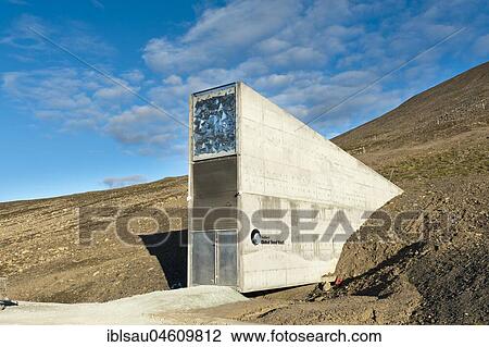 Entrance, Svalbard Global Seed Vault, Worldwide seed vault, at Longyearbyen, Spitsbergen, Svalbard, Norway, Europe View Large Photo Image Stock Image - Entrance, Svalbard Global Seed Vault, Worldwide seed vault, at Longyearbyen, Spitsbergen, Svalbard, Norway, Europe. Fotosearch