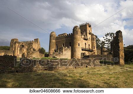 Fasil Ghebbi Gondar Gonder castle, Ethiopia, Africa View Large Photo Image Stock Photograph - Fasil Ghebbi Gondar Gonder castle, Ethiopia, Africa. Fotosearch