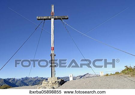 Fellhorn 2039m, summit cross with blue sky, Oberstdorf, Allgäu Alps, Allgäu, Bavaria, Germany, Europe View Large Photo Image Stock Photography - Fellhorn 2039m, summit cross with blue sky, Oberstdorf, Allgäu Alps, Allgäu, Bavaria, Germany, Europe. Fotosearch