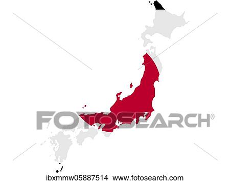 Flag in form form of the geographical country, Japan, Eastern Asia, Asia View Large Photo Image Picture - Flag in form form of the geographical country, Japan, Eastern Asia, Asia. Fotosearch