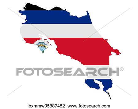 Flag in form form of the geographical country, Costa Rica, Latin America and the Caribbean, Central America, Americas, Central America View Large Photo Image Stock Image - Flag in form form of the geographical country, Costa Rica, Latin America and the Caribbean, Central America, Americas, Central America. Fotosearch