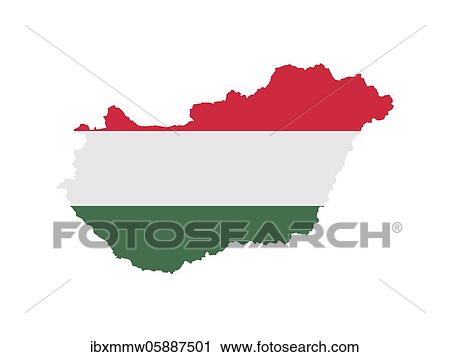 Flag in form form of the geographical country, Hungary, Eastern Europe, Europe View Large Photo Image Stock Image - Flag in form form of the geographical country, Hungary, Eastern Europe, Europe. Fotosearch