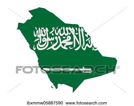 Flag in form form of the geographical country, Saudi Arabia, Western Asia, Asia View Large Photo Image Stock Image - Flag in form form of the geographical country, Saudi Arabia, Western Asia, Asia. Fotosearch