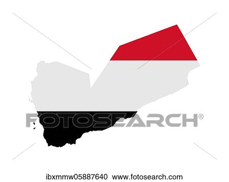 Flag in form form of the geographical country, Yemen, Western Asia, Asia View Large Photo Image Stock Image - Flag in form form of the geographical country, Yemen, Western Asia, Asia. Fotosearch