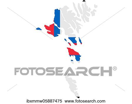 Flag in form form of the geographical country, Faroe Islands, Northern Europe, Europe View Large Photo Image Stock Photography - Flag in form form of the geographical country, Faroe Islands, Northern Europe, Europe. Fotosearch