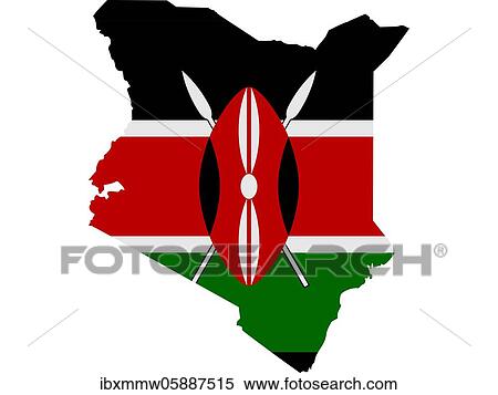 Flag in form form of the geographical country, Kenya, Sub-Saharan Africa, Eastern Africa, Africa View Large Photo Image Stock Photography - Flag in form form of the geographical country, Kenya, Sub-Saharan Africa, Eastern Africa, Africa. Fotosearch