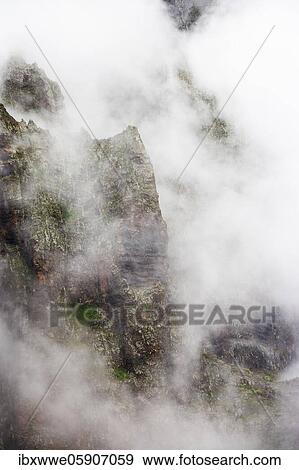 Foggy rocks of the Teno Mountains near the mountain village Masca, Masca Gorge, Teno Mountains, Tenerife, Canary Islands, Spain, Europe View Large Photo Image Stock Photo - Foggy rocks of the Teno Mountains near the mountain village Masca, Masca Gorge, Teno Mountains, Tenerife, Canary Islands, Spain, Europe. Fotosearch