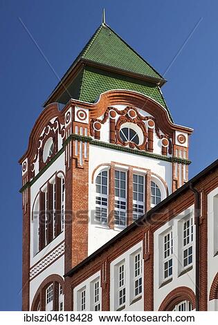 Former factory building in Dornbusch, Bielefeld, East Westphalia-Lippe, North Rhine-Westphalia, Germany, Europe View Large Photo Image Stock Photo - Former factory building in Dornbusch, Bielefeld, East Westphalia-Lippe, North Rhine-Westphalia, Germany, Europe. Fotosearch