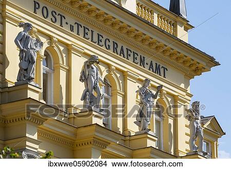 Former Post and Telegraph Office, Bad Ischl, Salzkammergut, Upper Austria, Austria, Europe View Large Photo Image Picture - Former Post and Telegraph Office, Bad Ischl, Salzkammergut, Upper Austria, Austria, Europe. Fotosearch