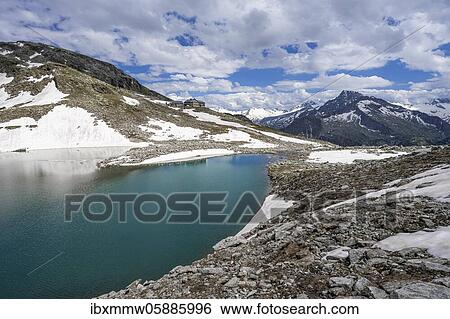 Friesenbergsee with Friesenberghaus in front of snowy mountains, Zillertal Alps, Zillertal, Tyrol, Austria, Europe View Large Photo Image Stock Photograph - Friesenbergsee with Friesenberghaus in front of snowy mountains, Zillertal Alps, Zillertal, Tyrol, Austria, Europe. Fotosearch