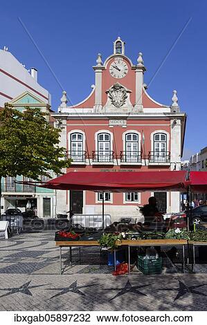 Fruit and vegetable stalls in the daily farmer’s market, Former City hall behind, Republic Square, Caldas da Rainha, Estremadura, Portugal, Europe View Large Photo Image Stock Image - Fruit and vegetable stalls in the daily farmer’s market, Former City hall behind, Republic Square, Caldas da Rainha, Estremadura, Portugal, Europe. Fotosearch