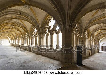 Galery of the Cloister of the Saint Robert abbey, La Chaise Dieu, Haute Loire department, Auvergne-Rhone-Alpes, France, Europe View Large Photo Image Stock Photo - Galery of the Cloister of the Saint Robert abbey, La Chaise Dieu, Haute Loire department, Auvergne-Rhone-Alpes, France, Europe. Fotosearch