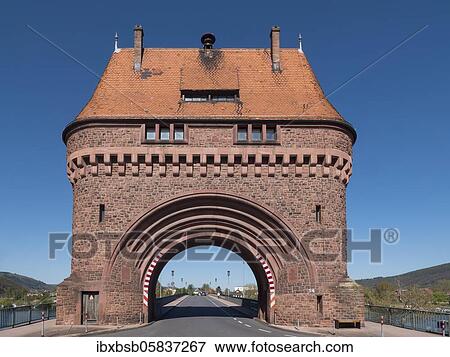 Gatehouse on Main Bridge, Miltenberg, Bavaria, Germany, Europe View Large Photo Image Stock Photo - Gatehouse on Main Bridge, Miltenberg, Bavaria, Germany, Europe. Fotosearch