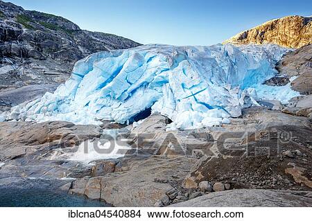Glacier Gate, Glacier Nigardsbreen, Sogn og Fjordane, Norway, Europe View Large Photo Image Picture - Glacier Gate, Glacier Nigardsbreen, Sogn og Fjordane, Norway, Europe. Fotosearch