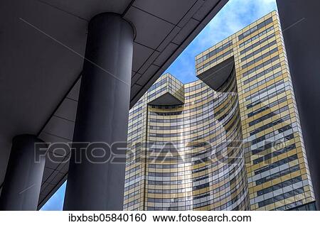 Glass facades of skyscrapers and their reflection in la Défense, Paris, France, Europe View Large Photo Image Stock Image - Glass facades of skyscrapers and their reflection in la Défense, Paris, France, Europe. Fotosearch