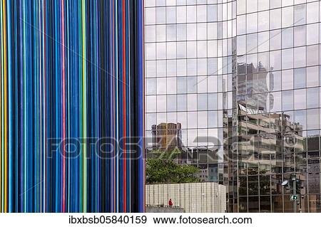 Glass facades of skyscrapers and their reflection in la Défense, la Défense, Paris, France, Europe View Large Photo Image Stock Photo - Glass facades of skyscrapers and their reflection in la Défense, la Défense, Paris, France, Europe. Fotosearch
