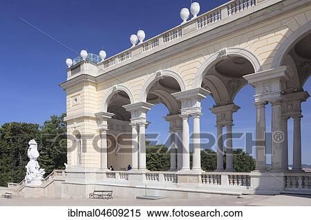 Stock Photography - Gloriette, Schönbrunn Palace, UNESCO World Heritage Site, Vienna, Austria, Europe. Fotosearch