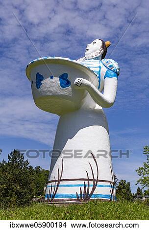 Gmundner Ceramics Sculpture, Gmunden, Salzkammergut, Upper Austria, Austria, Europe View Large Photo Image Picture - Gmundner Ceramics Sculpture, Gmunden, Salzkammergut, Upper Austria, Austria, Europe. Fotosearch