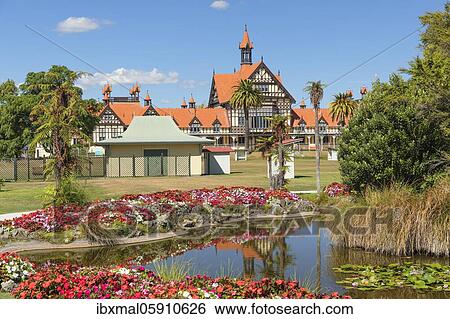 Government Garden, Oceania, Rotorua, Bay of Plenty, North Island, New Zealand, Oceania View Large Photo Image Stock Photograph - Government Garden, Oceania, Rotorua, Bay of Plenty, North Island, New Zealand, Oceania. Fotosearch