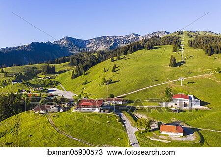 Stock Image - Grafenherberg am Sudelfeld, between Oberaudorf and Bayrischzell, Mangfall Mountains, Upper Bavaria, Bavaria, Germany, Europe. Fotosearch