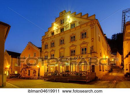 Guesthouse, Gasthof zur Post, Altstadt Riedenburg, Altmühltal, Lower Bavaria, Bavaria, Germany, Europe View Large Photo Image Stock Image - Guesthouse, Gasthof zur Post, Altstadt Riedenburg, Altmühltal, Lower Bavaria, Bavaria, Germany, Europe. Fotosearch