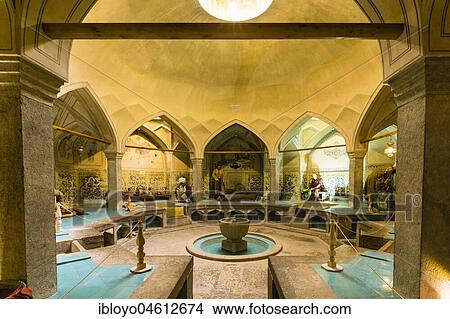 Picture - Hammam-e Ali Gholi Agha or Ali Gholi Agh Hammam, Esfahan, Iran, Asia. Fotosearch