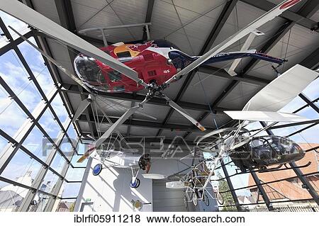 Stock Photo - Helicopter Museum Bückeburg Germany. Fotosearch