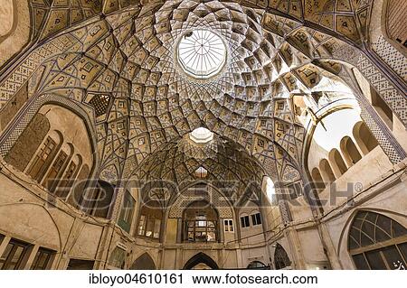 Historic Bazaar of Kashan, Iran, Asia View Large Photo Image Stock Image - Historic Bazaar of Kashan, Iran, Asia. Fotosearch