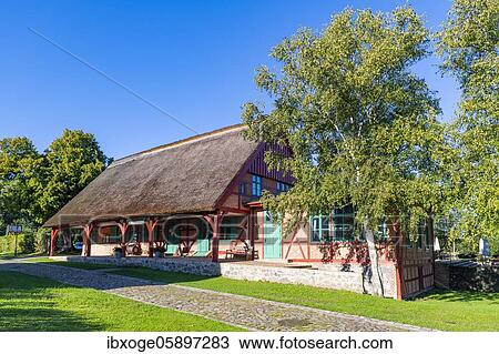 Historic Stolper Fährkrug, Stolpe an der Peene, nature park river landscape Peene valley, Mecklenburg-Vorpommern, Germany, Europe View Large Photo Image Stock Image - Historic Stolper Fährkrug, Stolpe an der Peene, nature park river landscape Peene valley, Mecklenburg-Vorpommern, Germany, Europe. Fotosearch