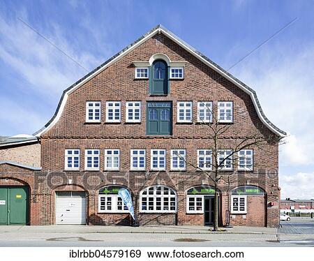 Historical office and warehouse building in the harbour, Kapitän-Alexander-Straße, Cuxhaven, Lower Saxony, Germany, Europe View Large Photo Image Stock Photo - Historical office and warehouse building in the harbour, Kapitän-Alexander-Straße, Cuxhaven, Lower Saxony, Germany, Europe. Fotosearch
