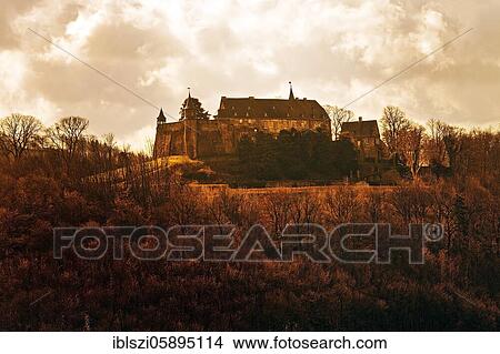 Picture - Hohenlimburg Castle, Hagen, Ruhr Area, North Rhine-Westphalia, Germany, Europe. Fotosearch