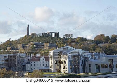 Holyrood, Scottish Parliament and Carlton Hill, Edinburgh, Scotland, United Kingdom, Europe View Large Photo Image Stock Photography - Holyrood, Scottish Parliament and Carlton Hill, Edinburgh, Scotland, United Kingdom, Europe. Fotosearch
